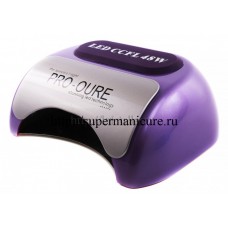 Лампа LED+CCFL 48 Вт для сушки ногтей Nail Art (Китая) фиолетовая (арт.5188)